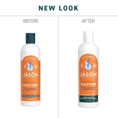 JASON Dandruff Relief 2-in-1 Shampoo & Conditioner 12 Fl Oz - Pack of 1
