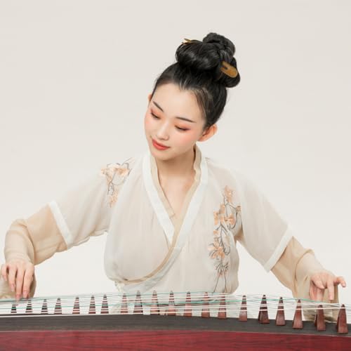 FRCOLOR U Shape Hairpins Set - 3 Wooden Hair Sticks for Updos