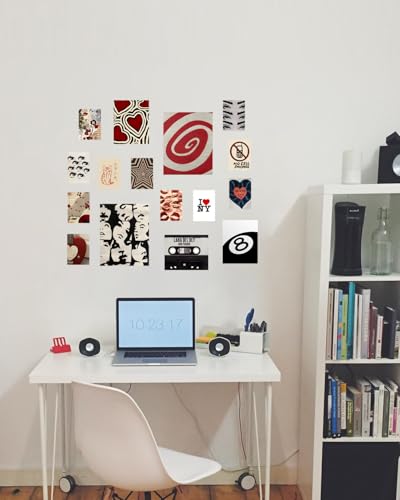 Downtown Girl Room Decor Set of 16 - Y2K Aesthetic Posters