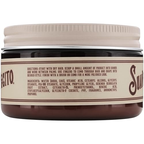 Suavecito Matte Hair Cream - DHT Blocker for Thicker, Fuller Hair
