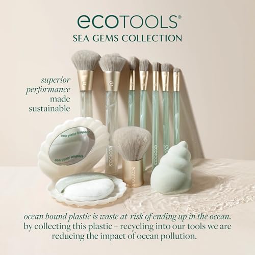 EcoTools Sea Gems Cream Blush Brush for Smooth Application