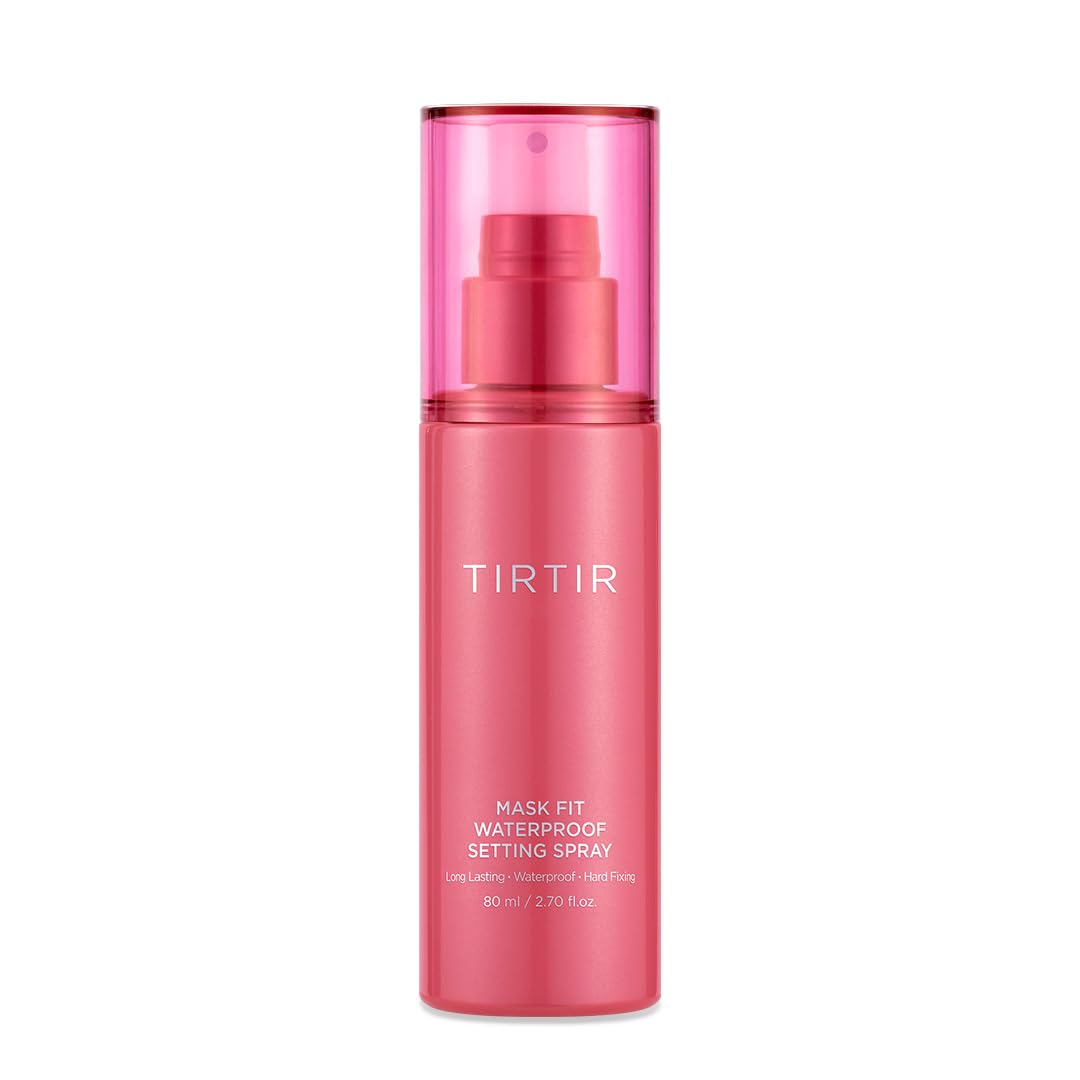 TIRTIR Waterproof Setting Spray - 24-Hour Long-Lasting Makeup Finisher | Ethanol-Free, Semi-Matte for Oily Skin