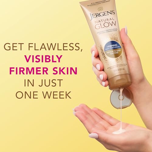 Jergens Natural Glow Firming Daily Moisturizer for Medium to Tan Skin - 7.5oz