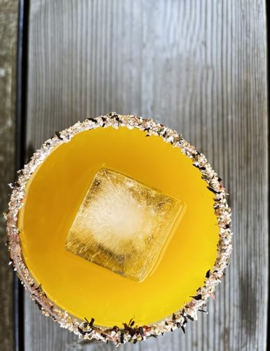 Garden Glow Cocktail Rimmer – Hibiscus & Citrus Garnish for Drinks