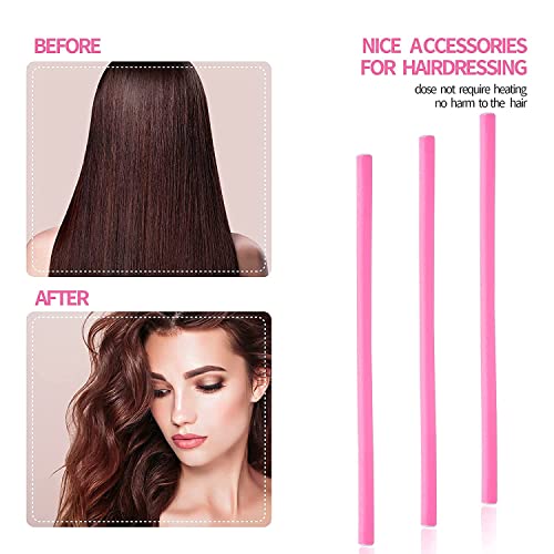 Buytta 31-Piece Flexi Rods Hair Curler Set - 9.45" Heatless Foam Rollers