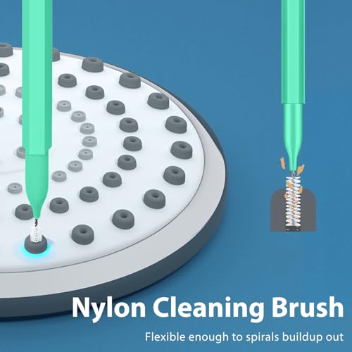 Lumkew Shower Head Cleaner Tool Set with Picks & Brush