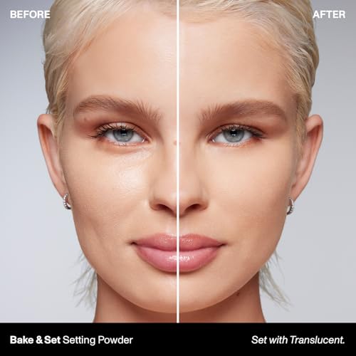 Morphe Mini Bake & Set Translucent Setting Powder - Talc-Free, 0.09 oz
