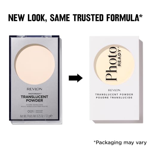 Revlon PhotoReady Blurring Face Powder, Translucent - Shine-Free Skin
