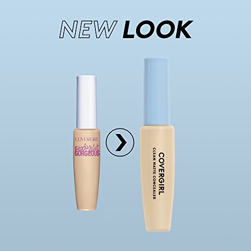 COVERGIRL Clean Matte Oil-Free Concealer - Lightweight, Natural Coverage