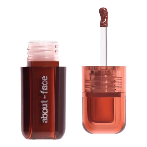 about-face Blush Rush Liquid Blush - GRAND PRIX, Rich Brown, 0.11oz