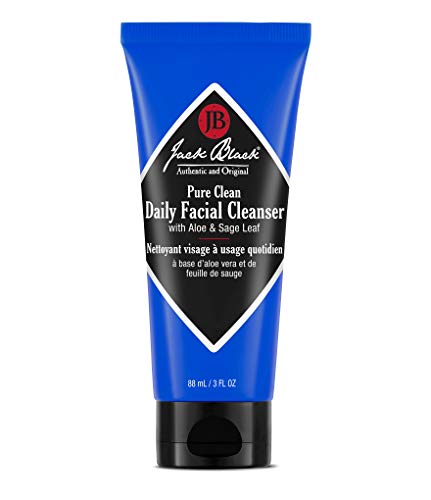 Jack Black Pure Clean Daily Facial Cleanser 3 Fl Oz - Hydrating & Sulfate-Free Face Wash for All Skin Types