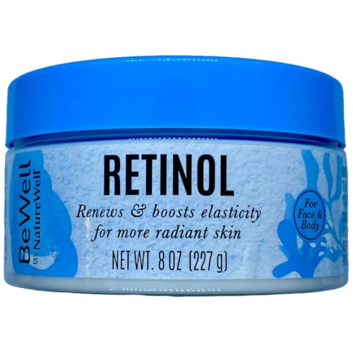 Retinol Renewing Cream 8oz - Anti-Aging Hydrating Formula