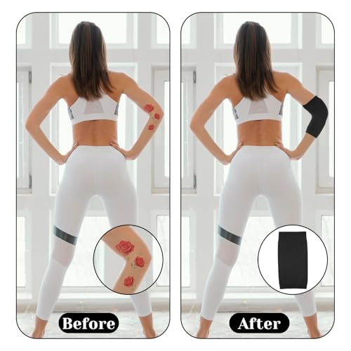 Tattoo Cover Up Sleeves - UV Protection Forearm Sleeves (2 Pairs)