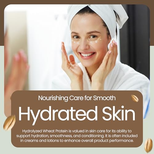 Hydrolyzed Wheat Protein Liquid for Hair & Skin Care - 1 Oz