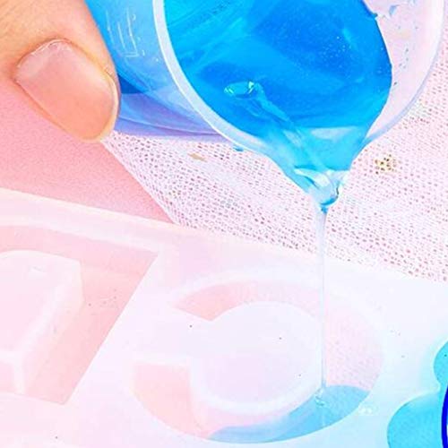30ml Silicone Measuring Cups - 10 Pack, Non-Stick & Eco-Friendly