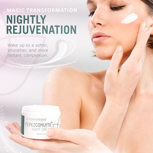 Tepezcohuite Night Cream with Hyaluronic Acid & Jojoba Oil - 2 oz