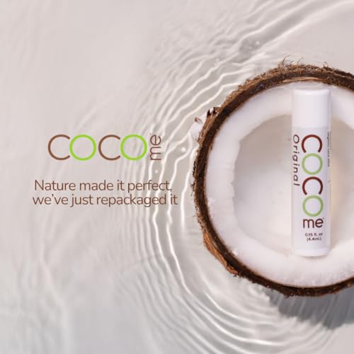 CoCo Me Organic Lip Balm - Coconut Oil & Beeswax - 6 Pack, 0.15oz