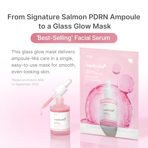 Medicube PDRN Pink Peptide Ampoule Sheet Mask - 10 Count