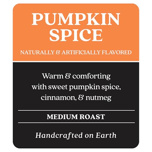 Copper Moon Pumpkin Spice K-Cup Coffee Pods, Medium Roast, 12 Count