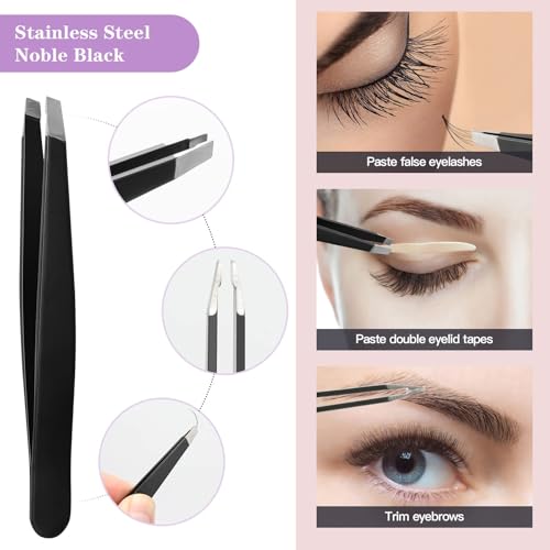 7-in-1 Eyebrow Grooming Kit for Men & Women - Razor, Scissors, Tweezers & More