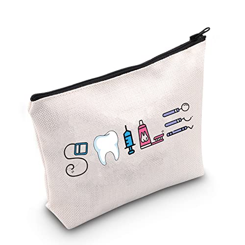 Smile Cosmetic Bag for Dentists | Funny Dental Assistant Gift