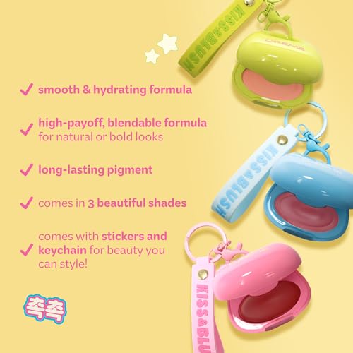 The Crème Shop Kiss & Blush Charm Lip & Cheek Balm Berry Milkshake