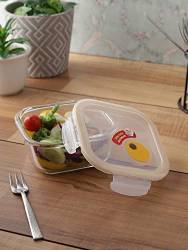 LocknLock 17-Ounce Vented Glass Food Storage Container