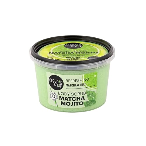 Organic Shop Matcha & Lime Exfoliating Body Scrub, 250ml