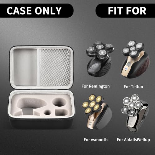 Boobowl Razor Case for Freebird FlexSeries & Remington Balder XR7000 - Black
