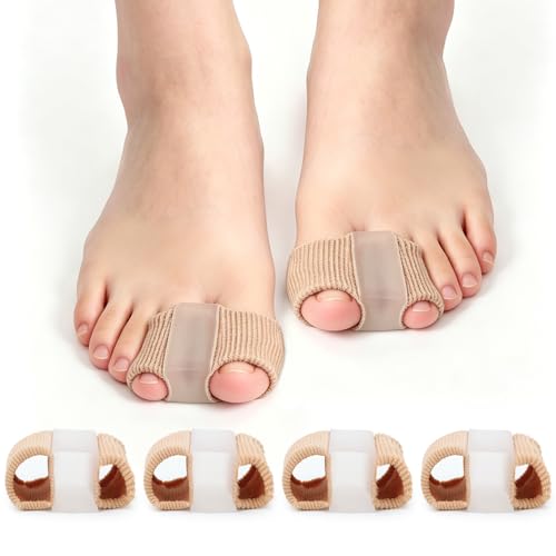 Semme Soft Toe Separators for Overlapping Toes, Bunions & Hammertoe Relief