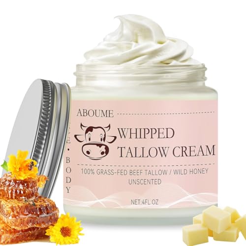 Grass-Fed Beef Tallow & Honey Balm for Sensitive Skin - 4 FL.OZ