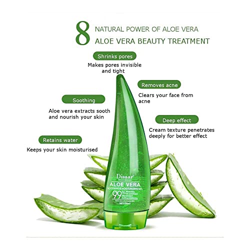 Aloe Vera Gel 99% DISAAR Beauty After-Sun Repair 260ml