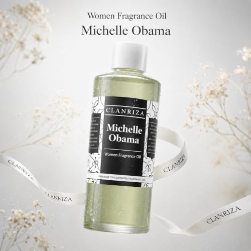 CLANRIZA Michelle Obama Inspired Fragrance Oil 1oz for Women - Long-Lasting, Natural, Uncut Perfume Oil