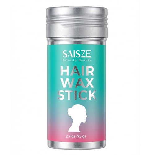SAISZE Hair Wax Stick for Women & Kids - Frizz Control & Flyaway Tamer 2.7 Oz