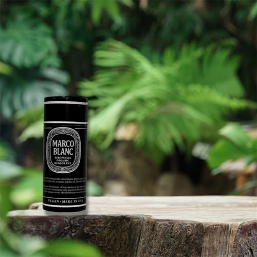 Marco Blanc Organic Zero Waste Probiotic Deodorant for Sensitive Skin - Aluminum-Free & Vegan