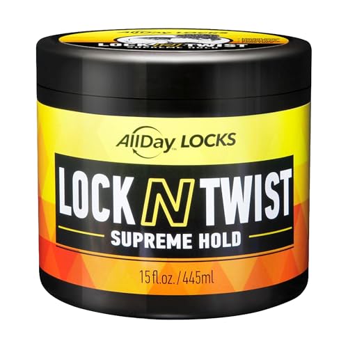 AllDay Locks Supreme Hold Edge Control Gel - Grape, 15 Oz Jar