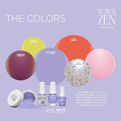 Gelish MINI Star Walking 9mL Soak Off Gel Nail Polish - TPO-Free, Vibrant Color
