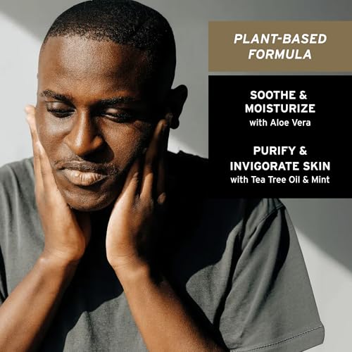 Supply Face Wash for Men – Exfoliating Facial Cleanser with Aloe & Tea Tree