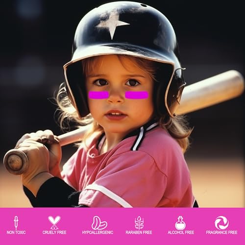 CCbeauty Hot Pink Eye Black Stick - Waterproof Anti-Glare for Sports