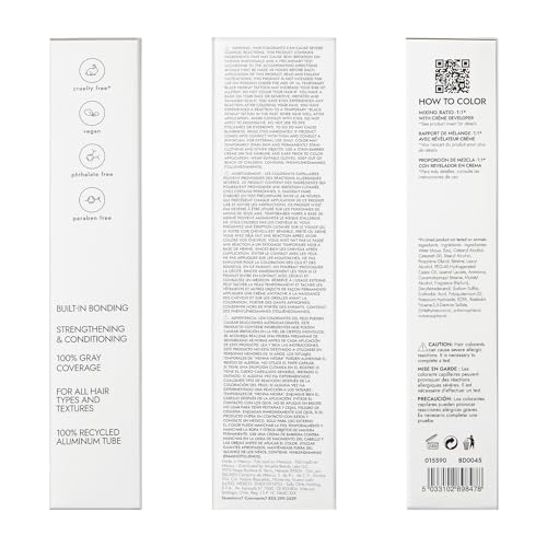 Bondbar 5RC Light Copper Brown Permanent Creme Hair Color with Bonding