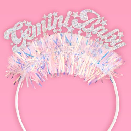 Gemini Headband | Zodiac Astrology Glitter Hair Accessory