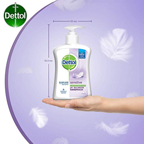 Dettol Liquid Sensitive Handwash 200ml with Free Original Pouch 175ml