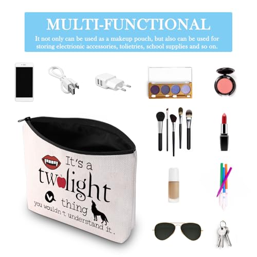 Twil Thing Bag GJTIM Inspired Zipper Makeup & Travel Bag for Vampire Fans