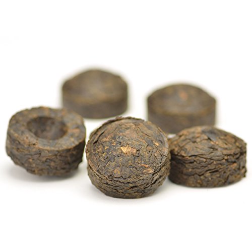 Teavivre Aged Pu-erh Mini Tuocha Tea - 100g Ripe Fermented Tea