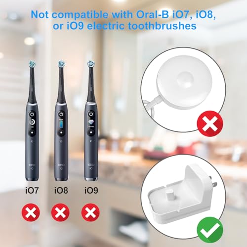 LIANSUM Electric Toothbrush Charger for Oral B Models - Waterproof Induction Base
