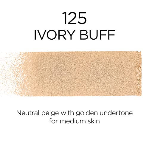 L'Oreal Paris Makeup Infallible Fresh Wear Foundation in a Powder, Up to 24H Wear, Waterproof, Ivory Buff, 0.31 oz. (Packaging May Vary)