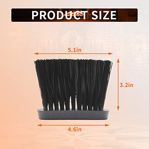 UOIENRT 2-Pack Fireplace Cleaning Brush with Large Handle
