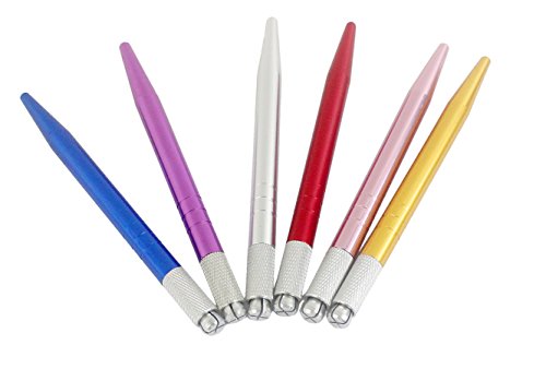 Xiaoyu 6PCS Microblading Pen Set for Permanent Makeup