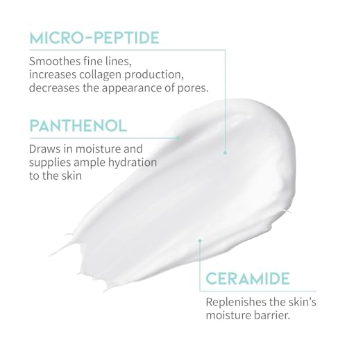 #OOTD Peptide Skin Barrier Face Moisturizer - Hydrating Korean Skincare for Sensitive & Dry Skin, 1.69 fl oz