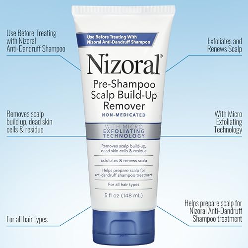 Nizoral Pre-Shampoo Scalp Exfoliator for Dandruff Relief, 5 oz